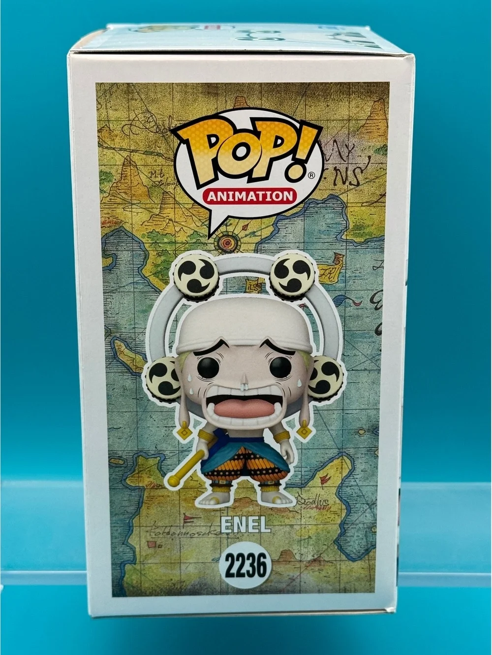 J. Michael Tatum signed Chase Enel One Piece Funko 3 colors quoted MAS COA